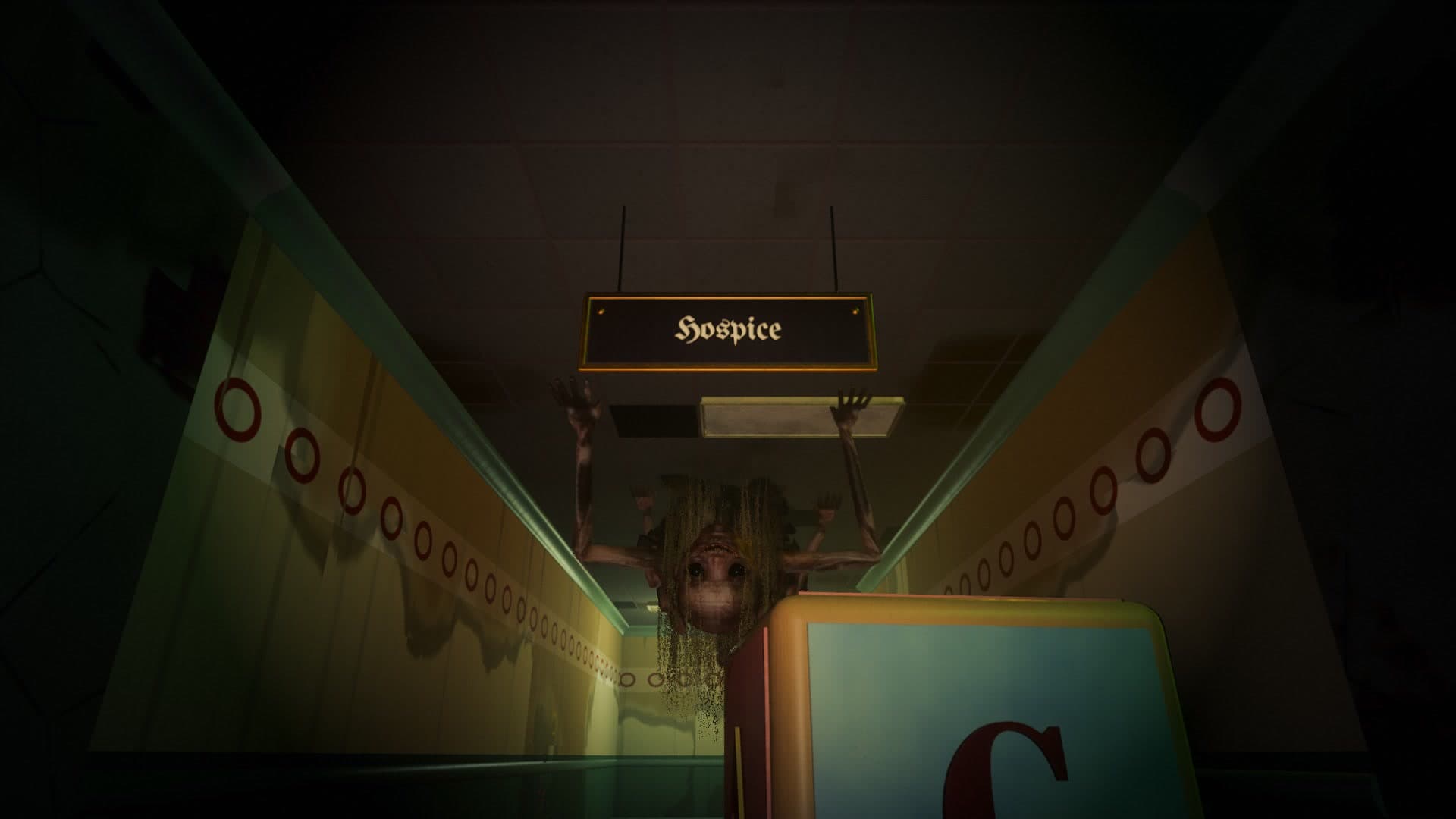 The Hospice corridor